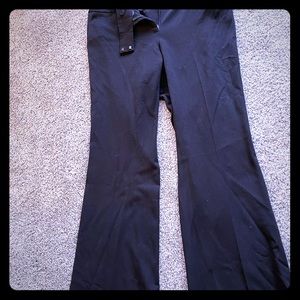 WHBM Black Flare Trousers